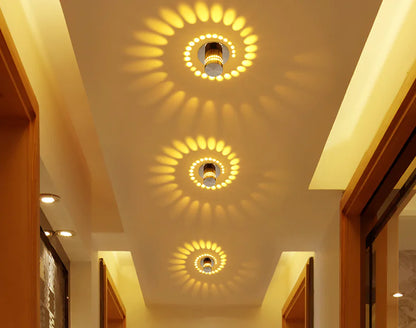 Chromatic LED Corridor Wall Light
