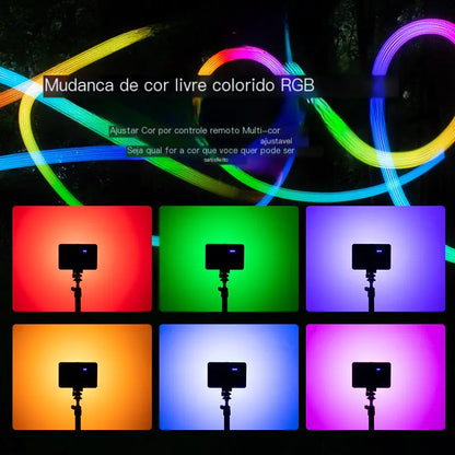 Portable RGB Pocket Light with Remote for Photography