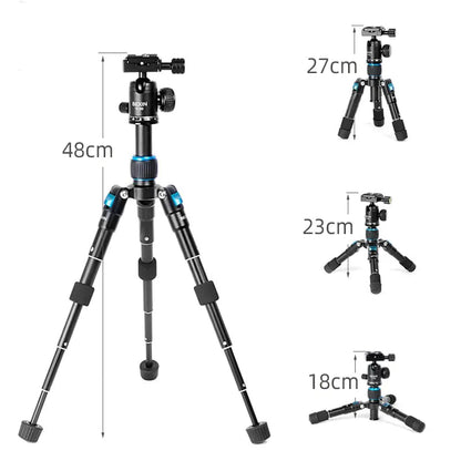 Beixin Mini Aluminum Tripod for Phones and Live Streaming